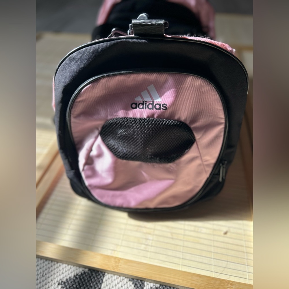 Adidas athletic defender baby pink rose duffle bag - Picture 11 of 11